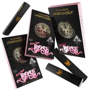 sugar black rose